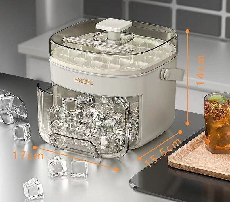 Eisbox zum Mitnehmen mit einfachen Eiswürfel entfernen