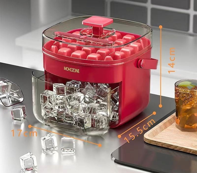 Eisbox zum Mitnehmen mit einfachen Eiswürfel entfernen